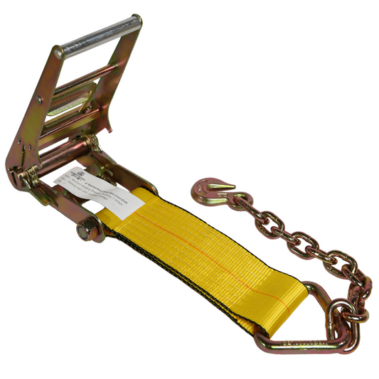 Replacement Ratchet Only 4" CHAIN HOOK (NO STRAP)