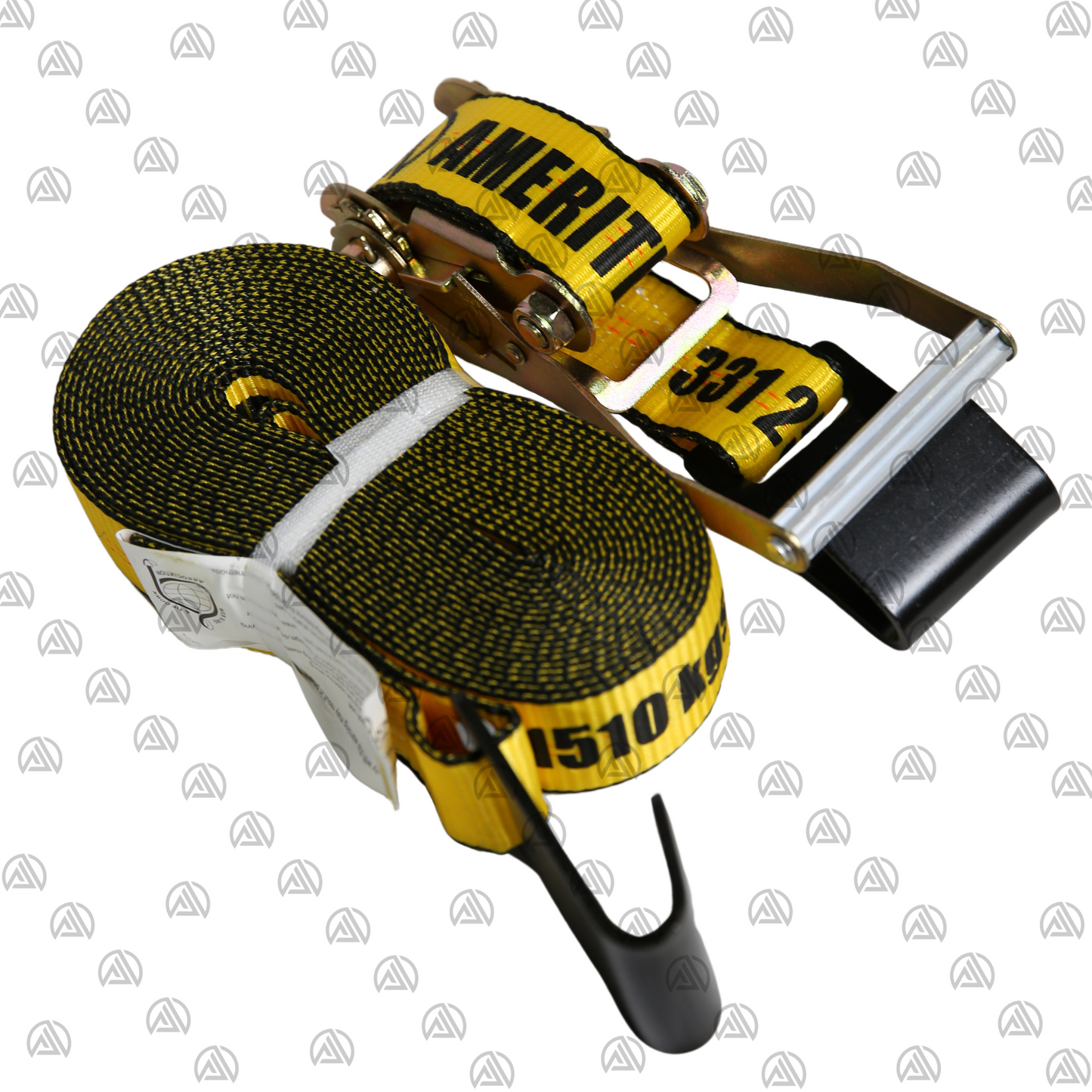 2"x30' Ratchet Strap w Flat Hook