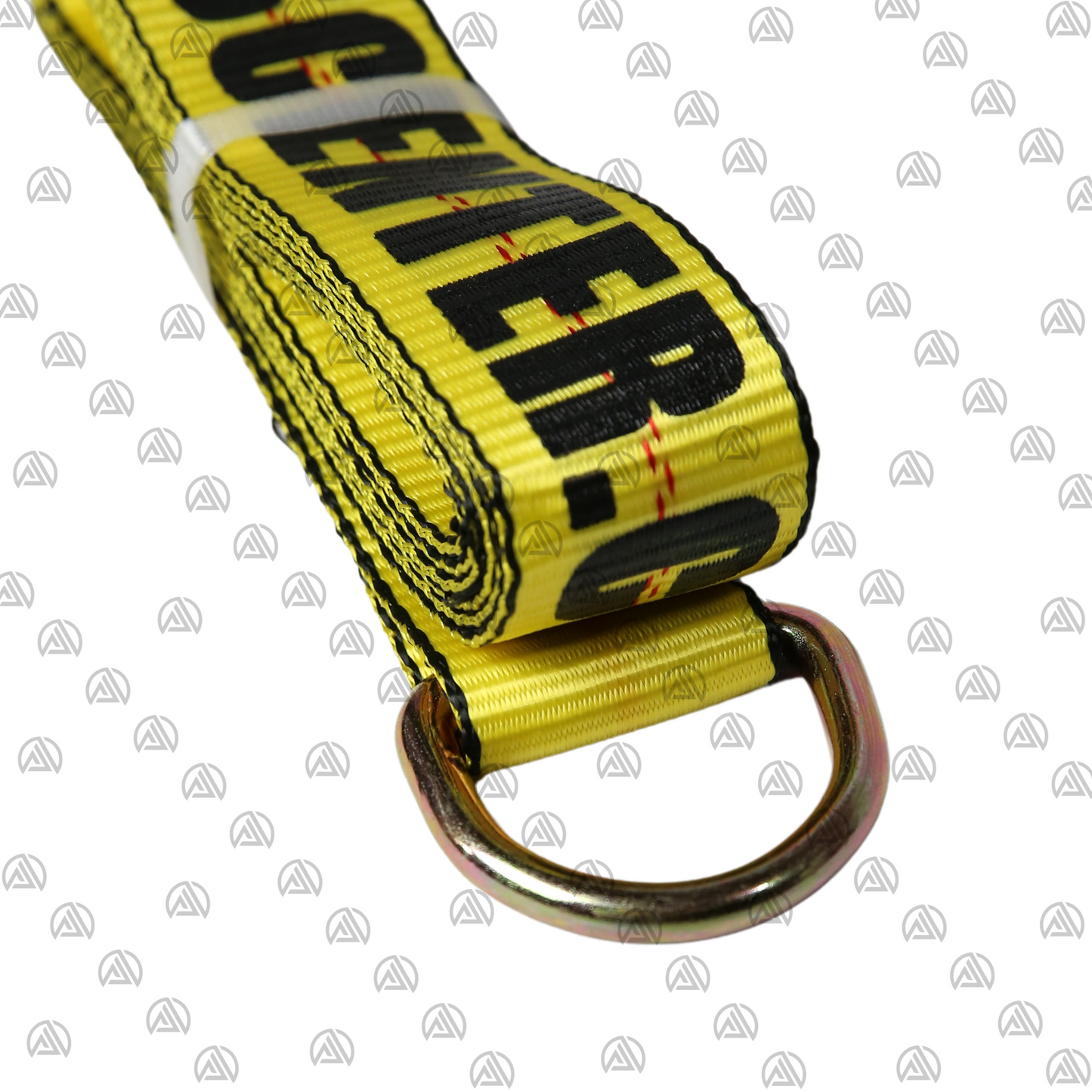 2''x10' Tire Strap with D Ring, no Ratchet