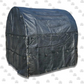 Steel Coil Tarp 6’ X 6’ X 6’ -18OZ Vinyl Black