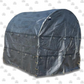 Steel Coil Tarp 6’ X 6’ X 6’ -18OZ Vinyl Black