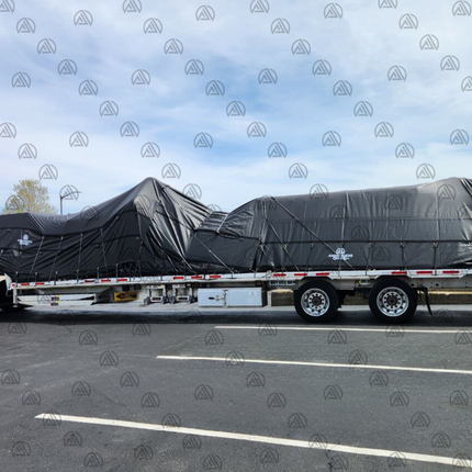 28'x27' RipSTOP Tarp w 10'Flap 11oz Stainless Steel Grommets & D Rings