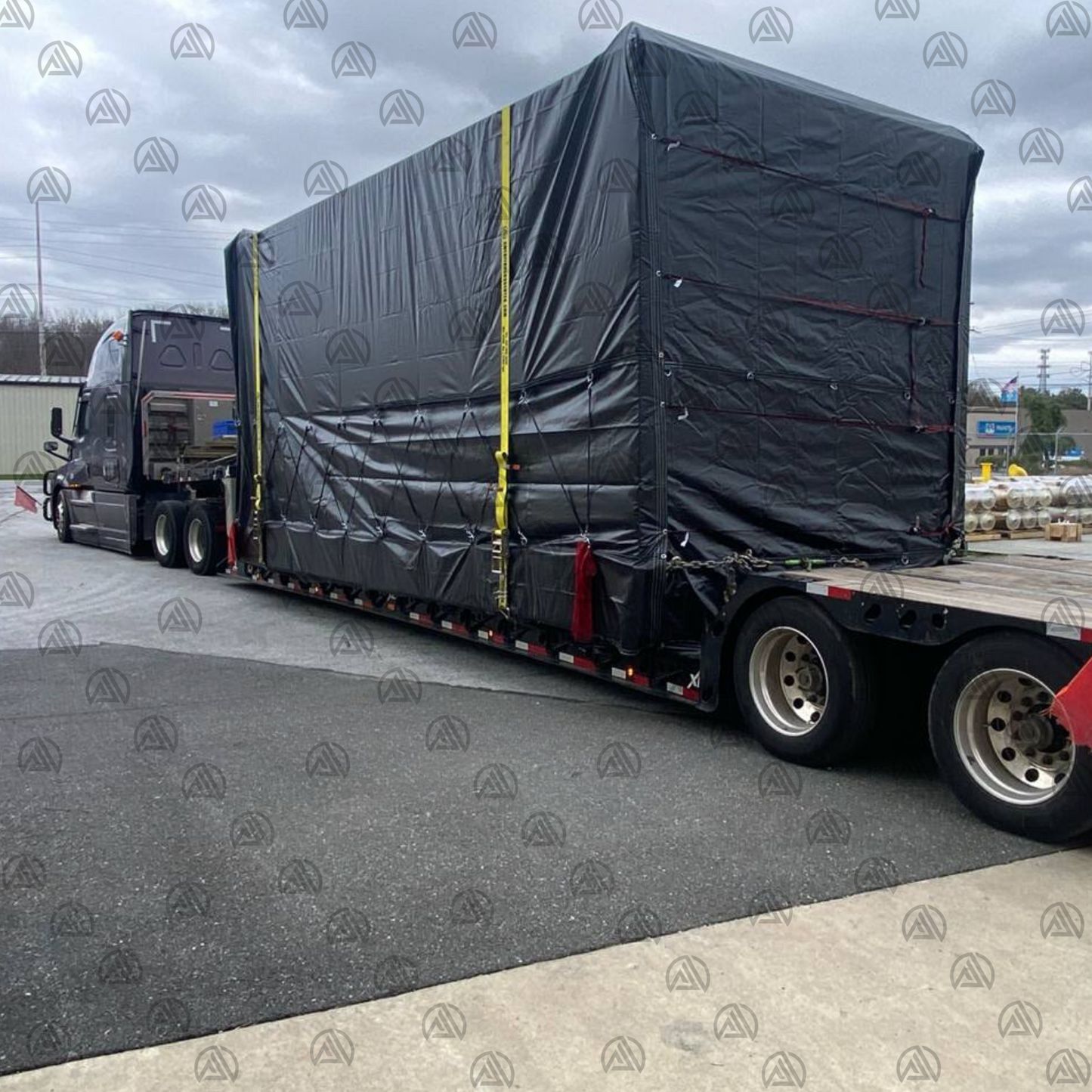 32'x29' RIP STOP RGN TARP W FRONT & REAR FLAP 11OZ