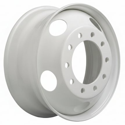 STEEL RIM WHITE 22.5