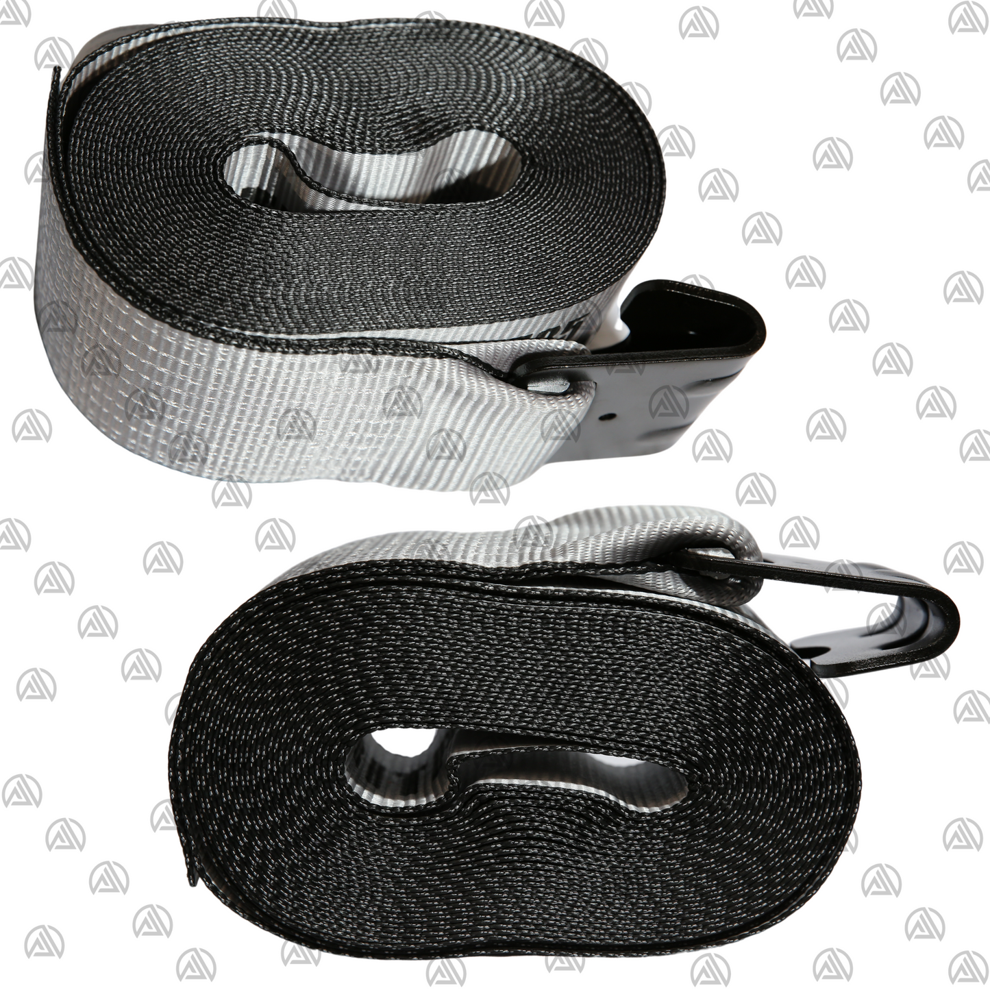 4" Winch Strap w Flat Hook WLL: 5400lbs