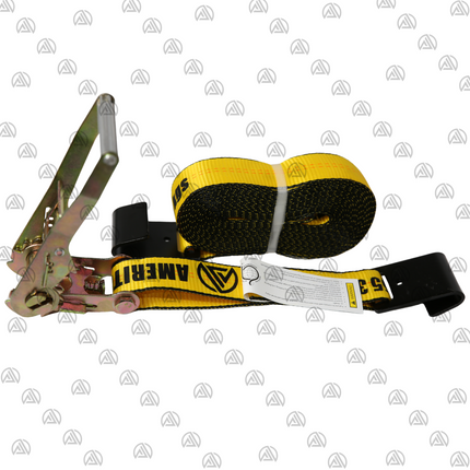 2"x30' Ratchet Strap w Flat Hook
