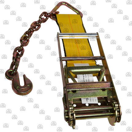 Replacement Ratchet Only 4" CHAIN HOOK (NO STRAP)