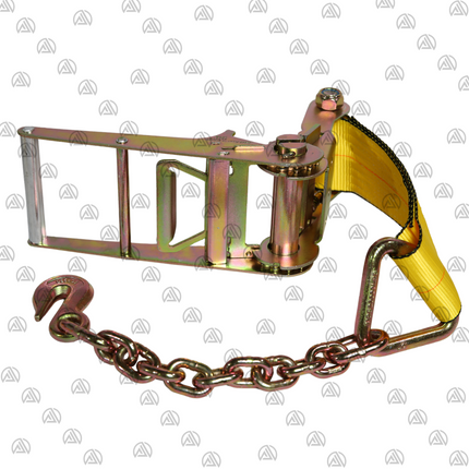 Replacement Ratchet Only 4" CHAIN HOOK (NO STRAP)