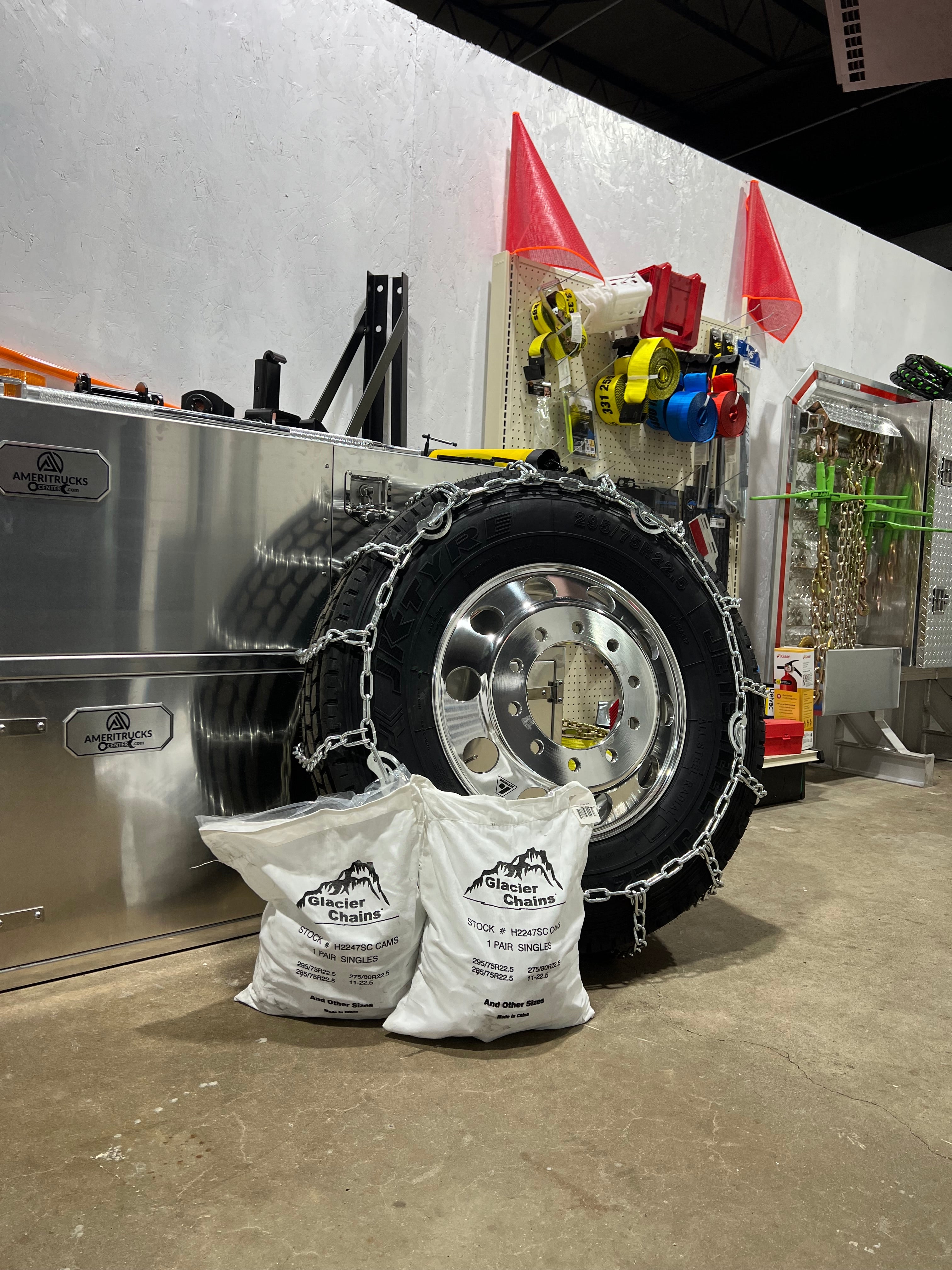 Glacier tire chains 22 5 tires ameritrucks center llc