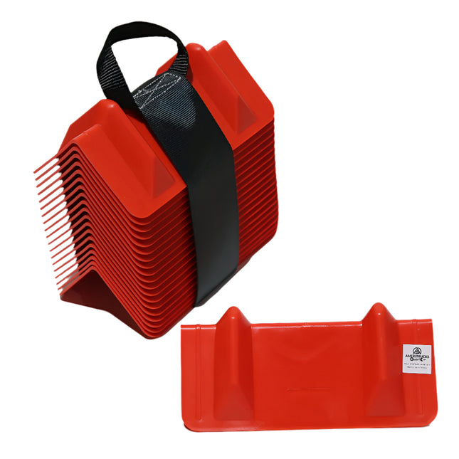 Set of 20 Plastic Corner Protector 4"x11"