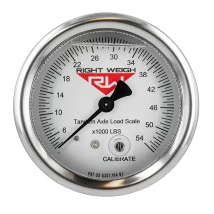 2.5" Liquid Filled Scale (Flange Mount)