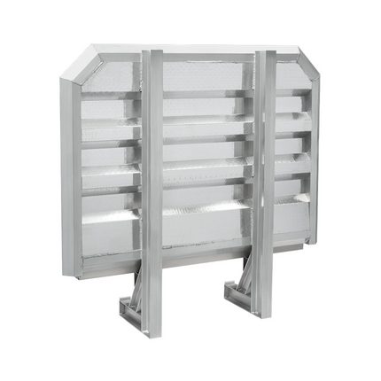 Aluminum Cab Rack No Toolbox 68x80