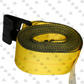 4" Winch Strap w Flat Hook WLL: 5400lbs