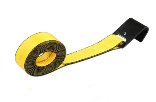 2" x30' Winch Strap w Flat Hook - 3.333WLL