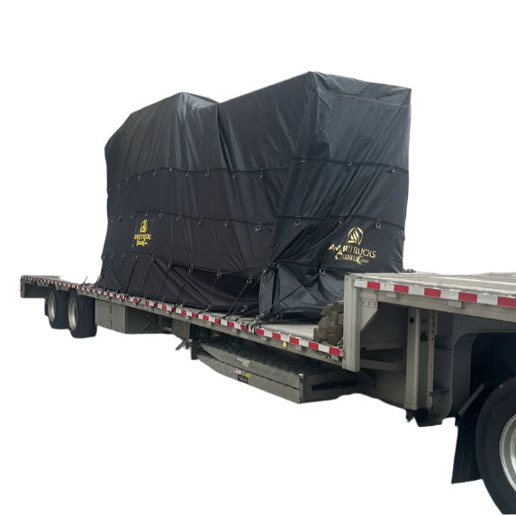 24'x27' LIGHT WEIGHT TARP Parachute on the Sides / 15OZ-10OZ and 8' Flap