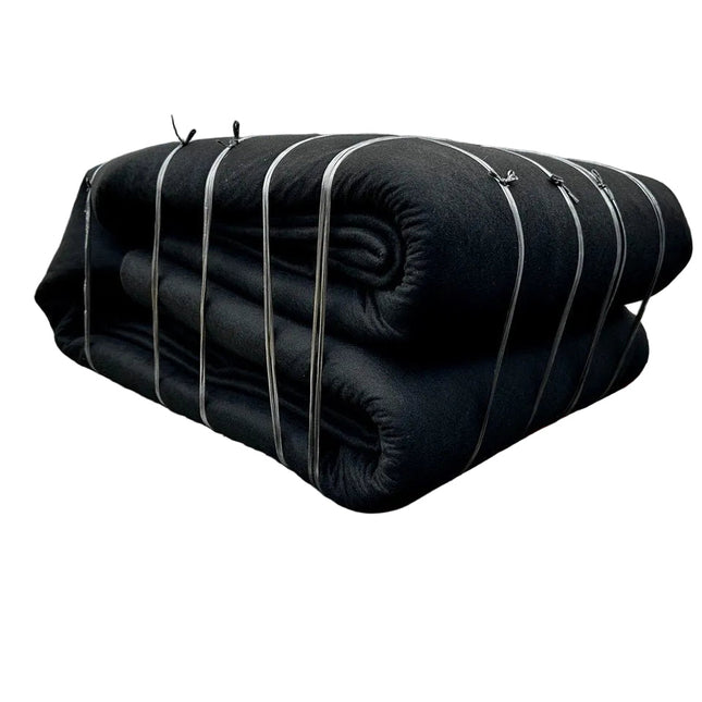 Pre‑Tarp Felt Pad Blanket 10×16 ft - Black